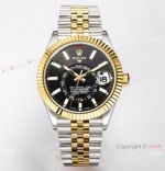 Swiss Grade Rolex Sky Dweller New Jubilee Two Tone Watch with Swiss 9001